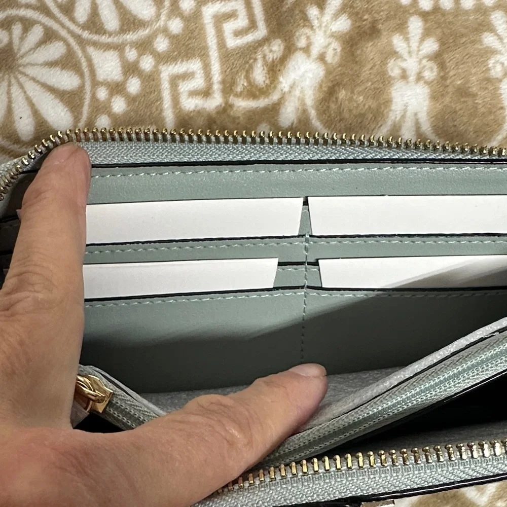 Victoria's Secret Mint Textured Wallet - Picture 5 of 8